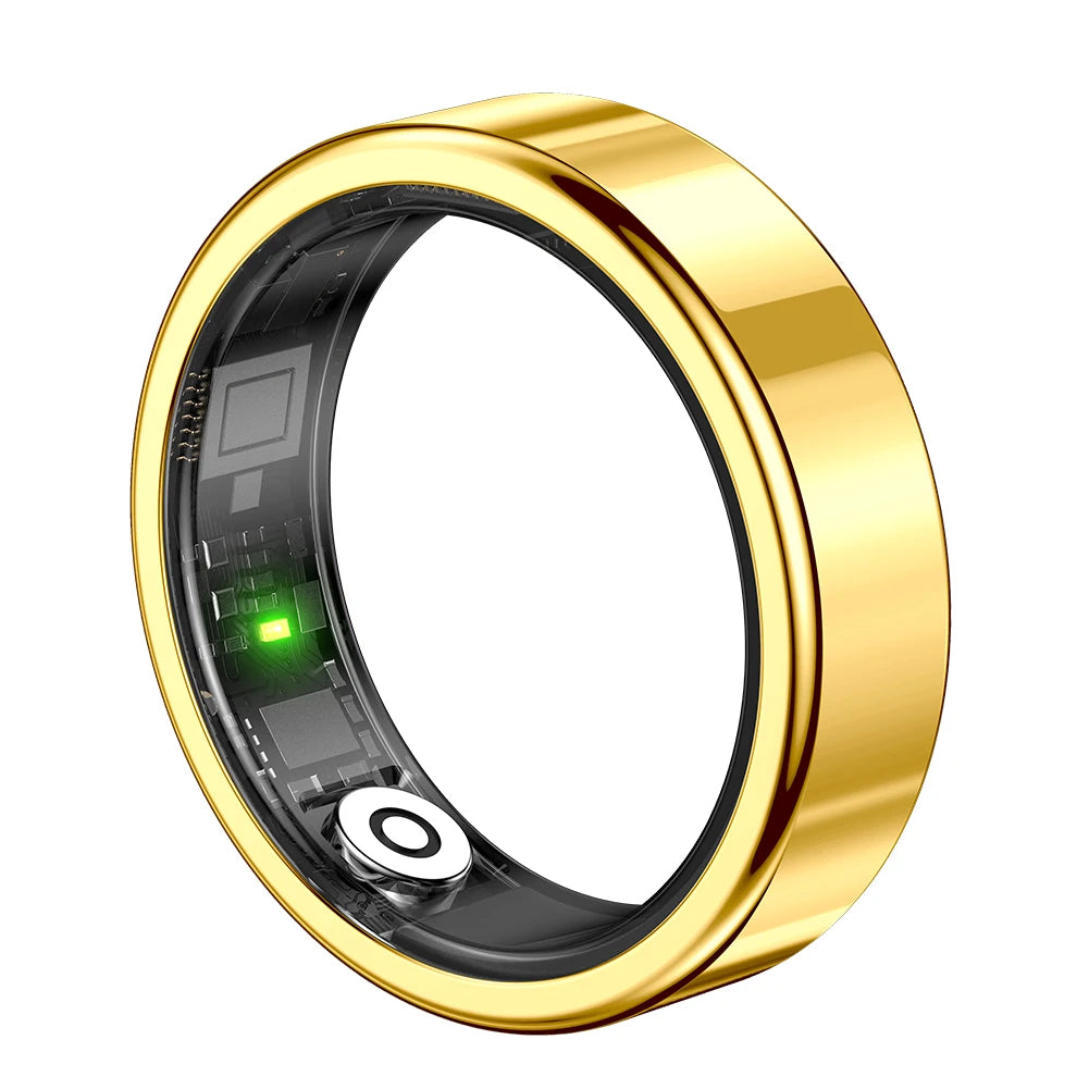 SR09 Smart Fitness Ring for Men Women Health Tracker Bluetooth 